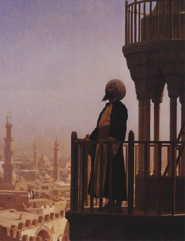 Jean - Leon Gerome Le Muezzin, the Call to Prayer. Germany oil painting art